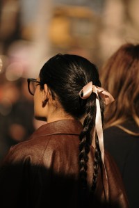 Street style at New York Fashion Week RTW Fall 2023