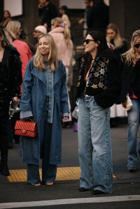 Street style at New York Fashion Week RTW Fall 2023