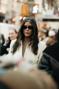 Street style at New York Fashion Week RTW Fall 2023