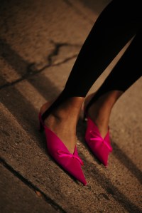 Street style at New York Fashion Week RTW Fall 2023