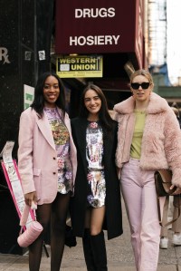 Street style at New York Fashion Week RTW Fall 2023