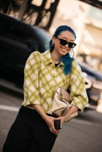 Street style at New York Fashion Week RTW Fall 2023