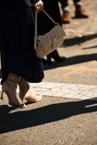 Street style at New York Fashion Week RTW Fall 2023