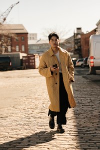 Street style at New York Fashion Week RTW Fall 2023