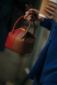 Street style at New York Fashion Week RTW Fall 2023