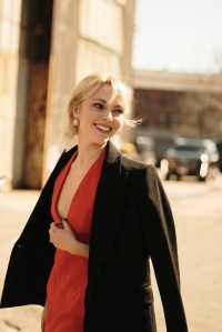 Street style at New York Fashion Week RTW Fall 2023