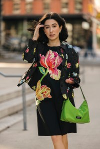 Street style at New York Fashion Week RTW Fall 2023