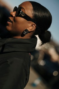 Street style at New York Fashion Week RTW Fall 2023