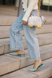 Street style at New York Fashion Week RTW Fall 2023