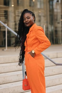 Street style at New York Fashion Week RTW Fall 2023