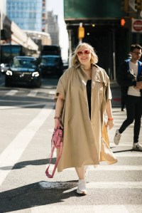 Street style at New York Fashion Week RTW Fall 2023