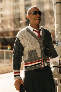 Street style at New York Fashion Week RTW Fall 2023