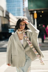 Street style at New York Fashion Week RTW Fall 2023