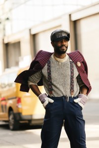 Street style at New York Fashion Week RTW Fall 2023