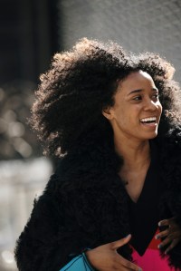 Street style at New York Fashion Week RTW Fall 2023