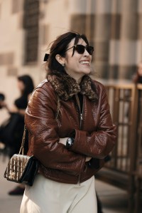 Street style at New York Fashion Week RTW Fall 2023