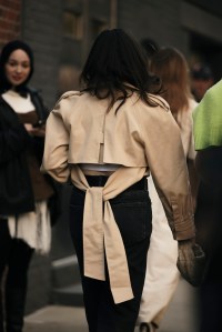 Street style at New York Fashion Week RTW Fall 2023
