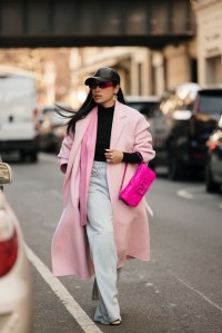 Street style at New York Fashion Week RTW Fall 2023