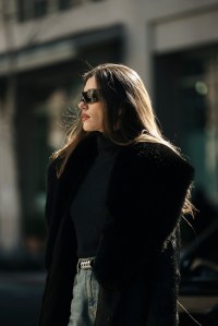 Street style at New York Fashion Week RTW Fall 2023