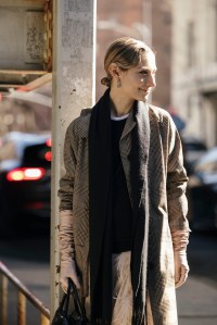 Street style at New York Fashion Week RTW Fall 2023