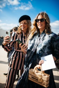 Street style at Paris Fashion Week Fall 2023