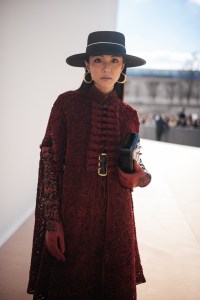 Street style at Paris Fashion Week Fall 2023