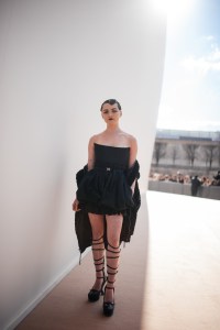Street style at Paris Fashion Week Fall 2023