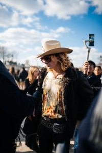Street style at Paris Fashion Week Fall 2023