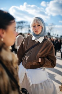Street style at Paris Fashion Week Fall 2023