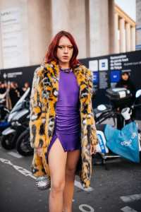 Street style at Paris Fashion Week Fall 2023