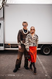 Street style at Paris Fashion Week Fall 2023