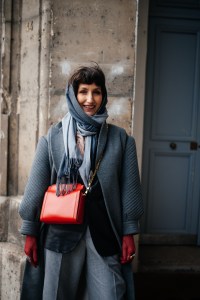 Street style at Paris Fashion Week Fall 2023