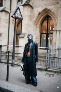 Street style at Paris Fashion Week Fall 2023