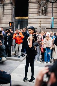 Street style at Paris Fashion Week Fall 2023