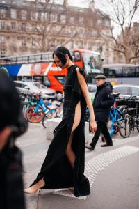 Street style at Paris Fashion Week Fall 2023