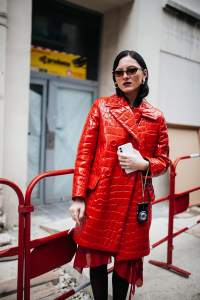 Street style at Paris Fashion Week Fall 2023