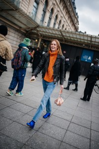 Street style at Paris Fashion Week Fall 2023