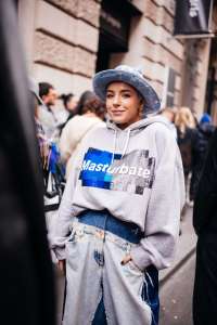 Street style at Paris Fashion Week Fall 2023