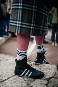 Street style at Paris Fashion Week Fall 2023