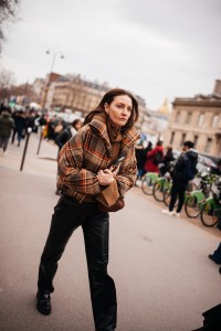 Street style at Paris Fashion Week Fall 2023