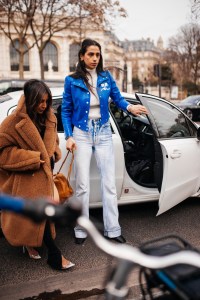 Street style at Paris Fashion Week Fall 2023