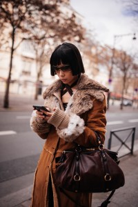 Street style at Paris Fashion Week Fall 2023