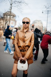 Street style at Paris Fashion Week Fall 2023