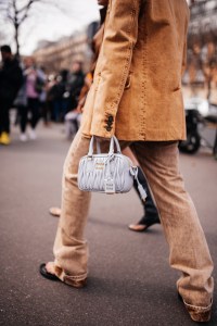 Street style at Paris Fashion Week Fall 2023