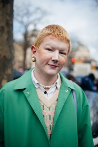 Street style at Paris Fashion Week Fall 2023