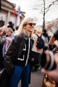 Street style at Paris Fashion Week Fall 2023