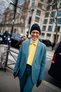 Street style at Paris Fashion Week Fall 2023