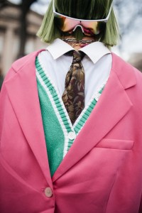 Street style at Paris Fashion Week Fall 2023