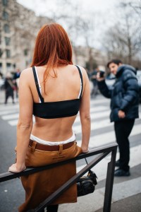 Street style at Paris Fashion Week Fall 2023