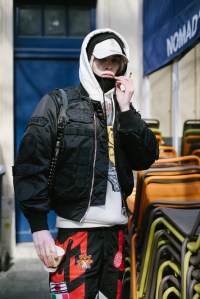 Street style at Paris Fashion Week Fall 2023